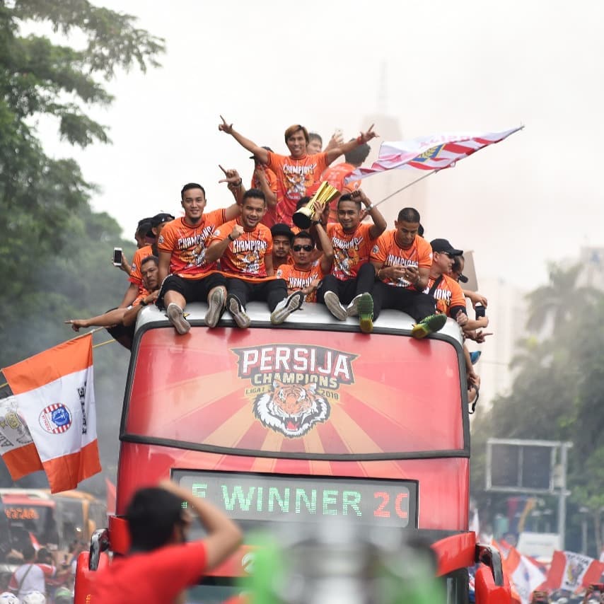 Resmi, Persija Jakarta Lepas 8 Pemain