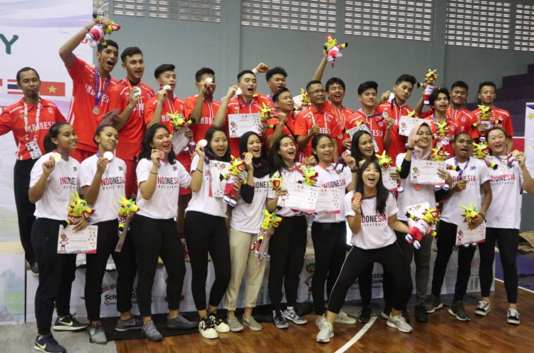 Tim Basket Indonesia Pecah Telur di ASEAN Schools Games 2019
