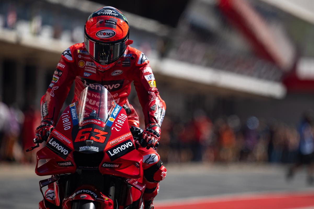 Awan Cemas Menyelimuti Francesco Bagnaia