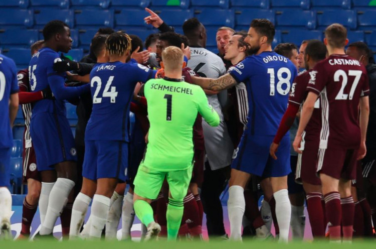 Terkait Keributan Pemain Kontra Leicester, Chelsea Bisa Kena Sanksi Pemotongan Poin
