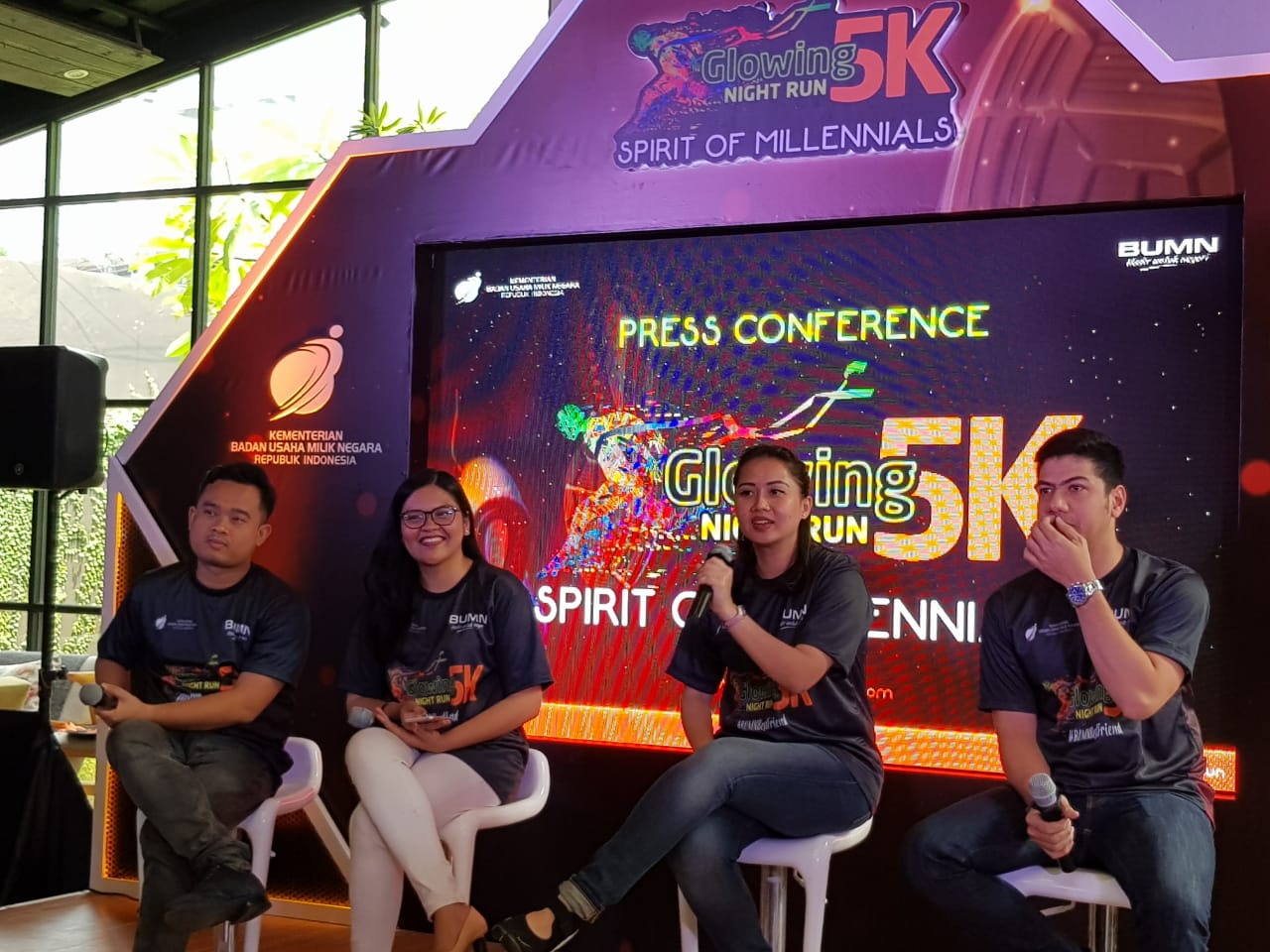 Glowing Night Run, Ajang Lari Sambil Beramal