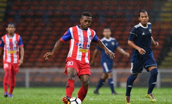 David Laly Cetak Gol dalam Kemenangan 5-0 Klub Malaysia Felcra FC