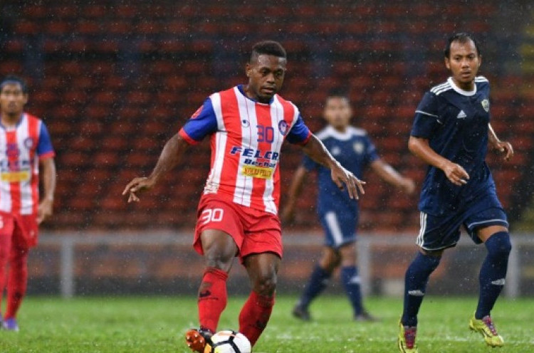 David Laly Cetak Gol dalam Kemenangan 5-0 Klub Malaysia Felcra FC