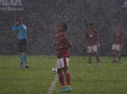 Dihentikan karena Hujan Deras, Timnas Indonesia U-18 Unggul 4-0 atas Alanyaspor