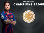 Barcelona Jadi Tim Pertama yang Kenakan Lencana Juara LaLiga