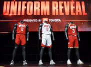 Houston Rockets Rilis Jersey Baru, Terinspirasi dari Sukses Tim Juara NBA 1994-95 