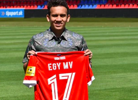 Egy Maulana Vikri Percaya FC ViOn Zlate Moravce Keluar dari Posisi Bawah