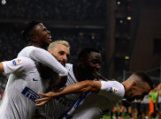 Hasil Pertandingan Liga-liga Eropa: Inter Menang Dramatis,Tiga Gol Dianulir 