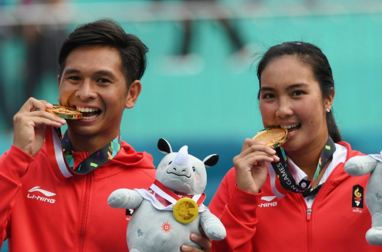 Rebut Medali Emas Asian Games 2018, Christopher Rungkat Akui Palembang Bawa Hoki