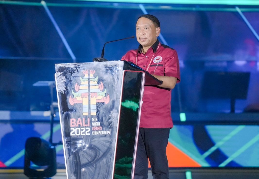 Menpora: Ajang IESF WEC 2022, Momen Istimewa bagi Indonesia