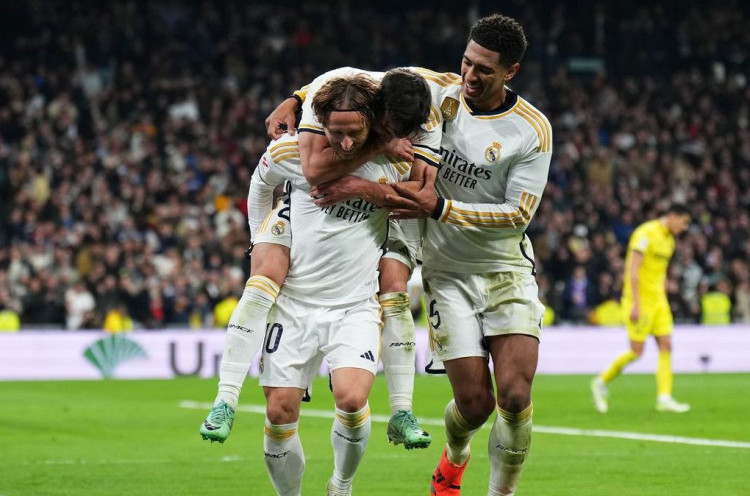 Hasil Pertandingan: Real Madrid Pesta Gol, Inter Milan Menjauh di Puncak Klasemen
