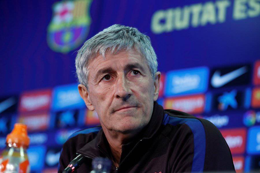 Barcelona Kembali Gagal Menang, Quique Setien Tak Takut Dipecat