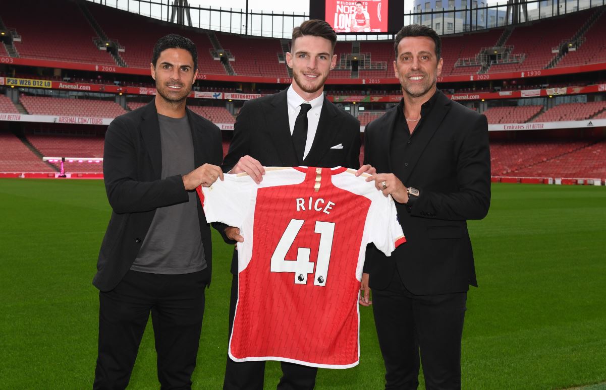 Alasan Declan Rice Pilih Nomor Punggung 41 di Arsenal