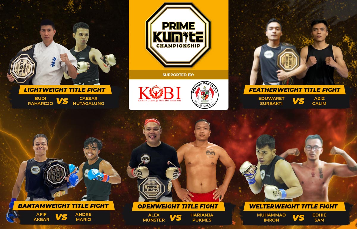 Prime Kumite Championship Digelar 28 Oktober, Janjikan Spektakuler