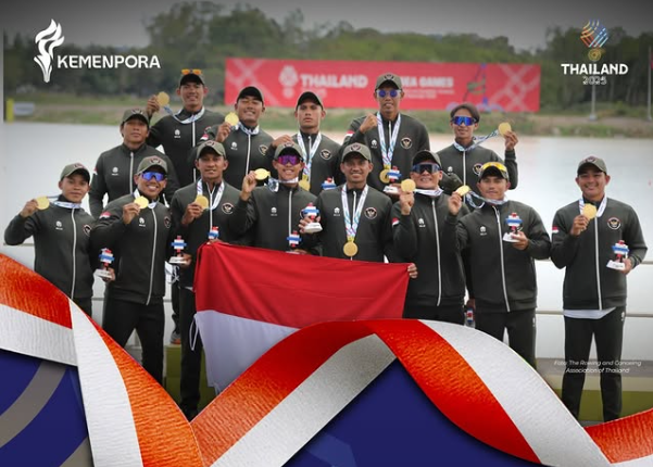 SEA Games 2025: Triathlon, Perahu Naga, dan Tenis Tambah Perolehan Medali Emas