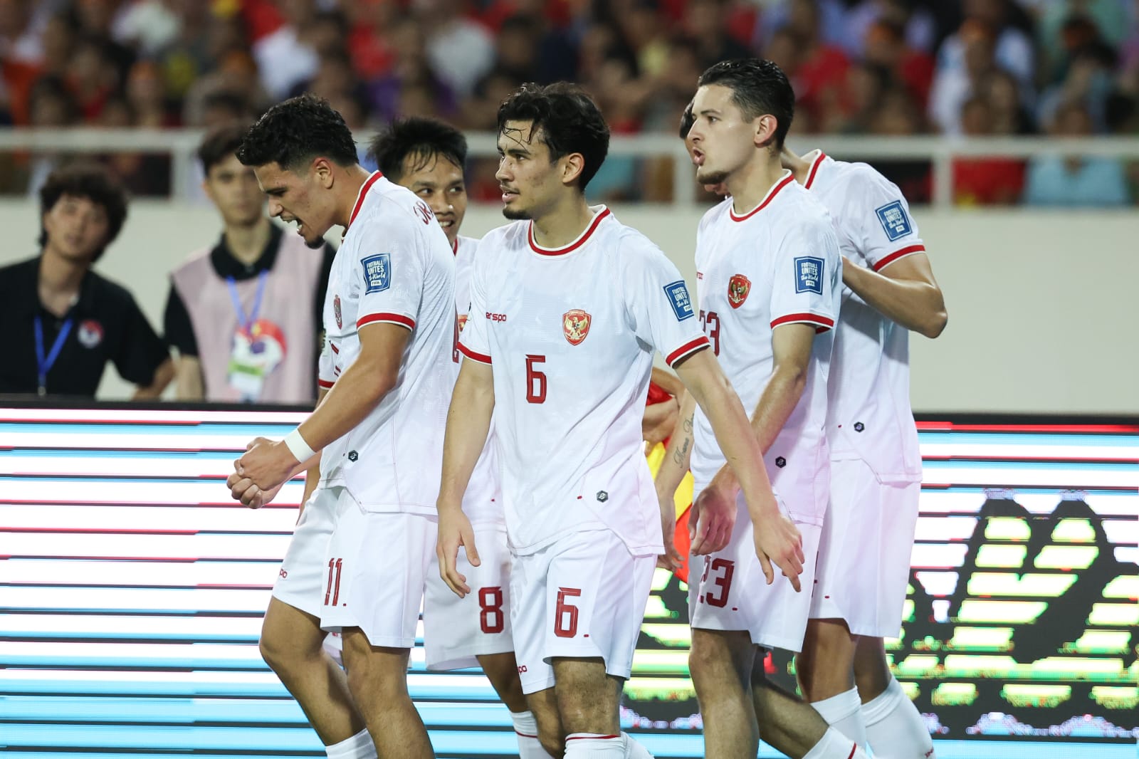 Hasil Kualifikasi Piala Dunia 2026: Jay Idzes dan Ragnar Oratmangoen Cetak Gol, Timnas Indonesia Permalukan Vietnam