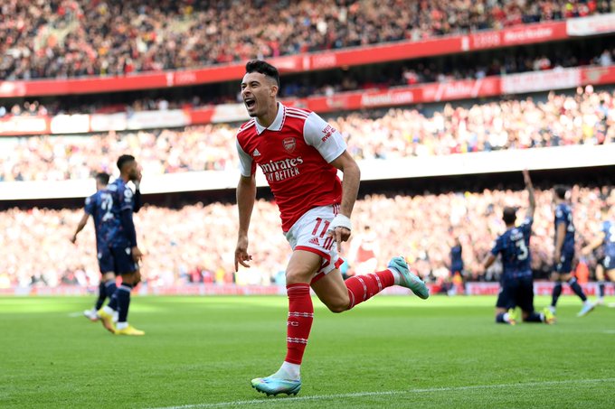 Arsenal 5-0 Nottingham Forest: Pesta Gol, The Gunners ke Puncak Lagi