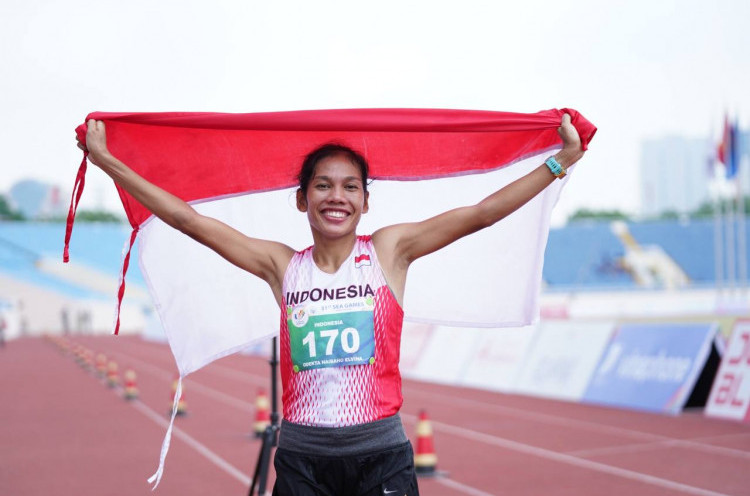 SEA Games 2021: Odekta Elvina Sabet Medali Emas, Agus Prayogo Raih Perak dari Marathon