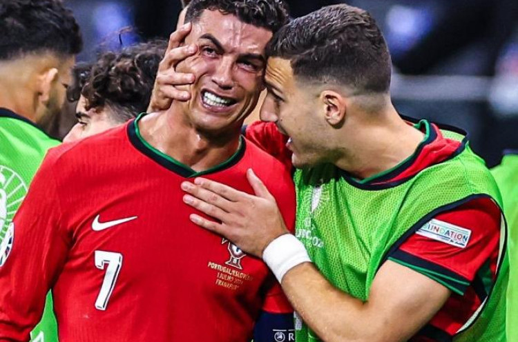 Drama Cristiano Ronaldo: Statistik Negatif, Tangisan, dan Perjalanan Terakhir di Euro 2024