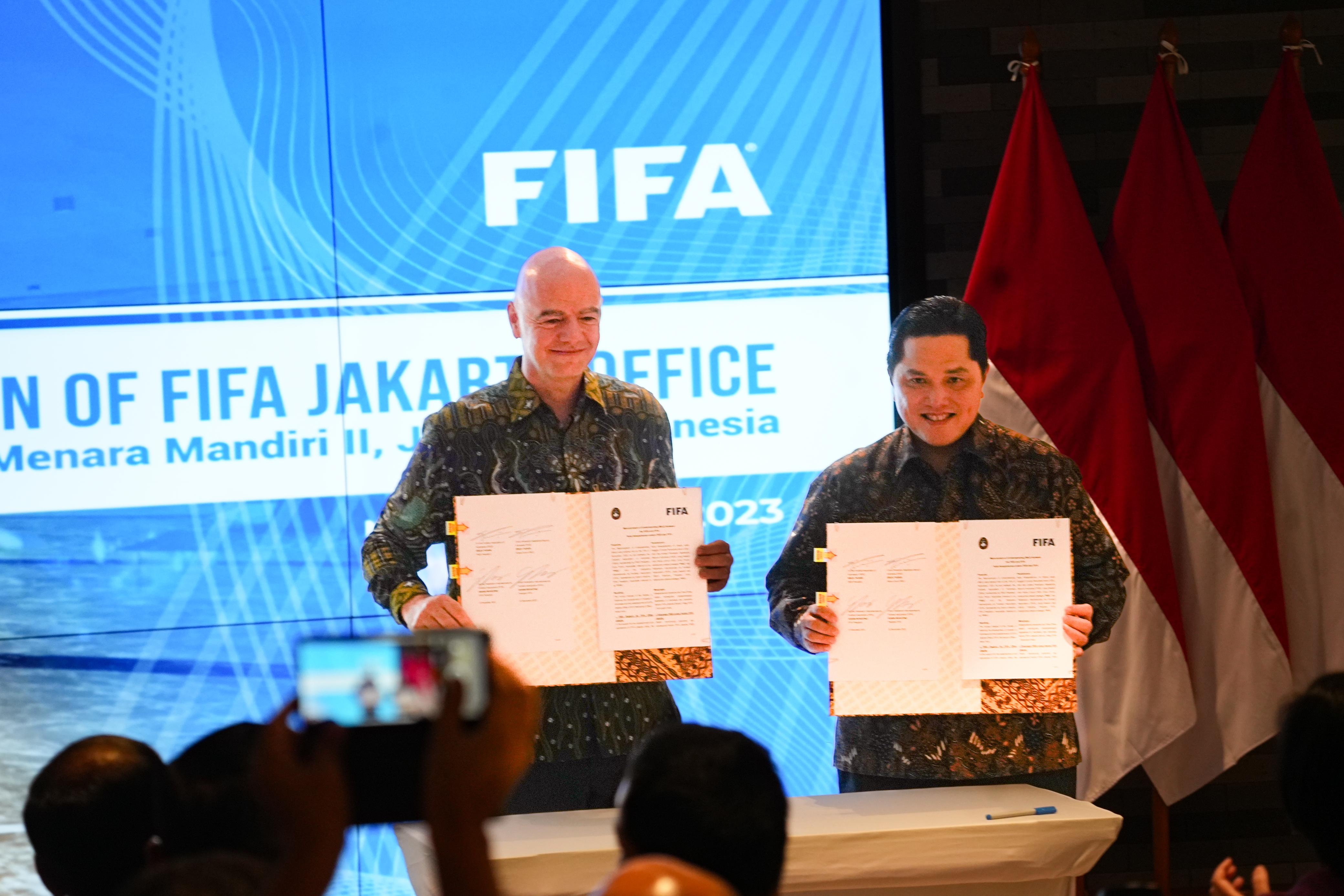 FIFA dan PSSI Lakukan MoU, 5 Bidang Jadi Fokus Utama