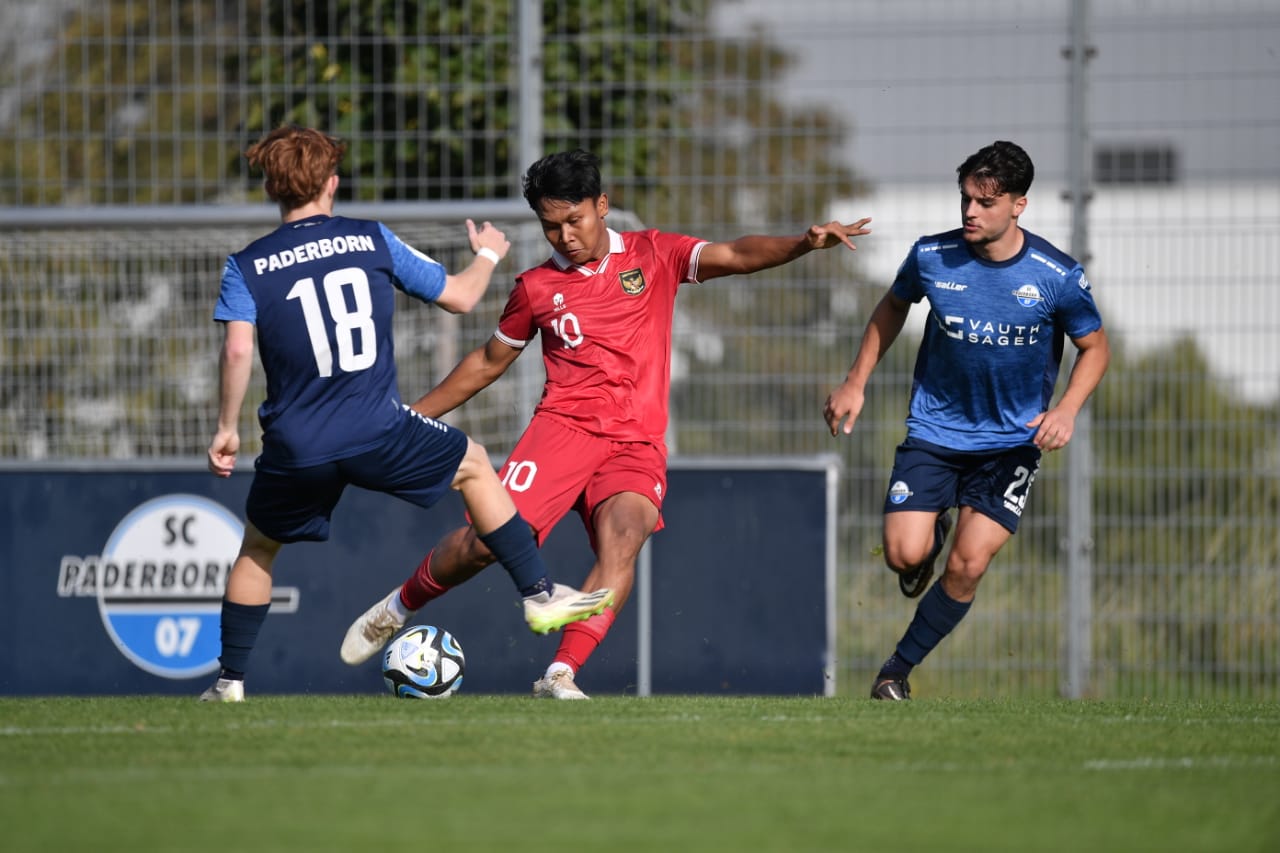 Timnas Indonesia U-17 Kalahkan Paderborn pada Uji Coba Kedua di Jerman