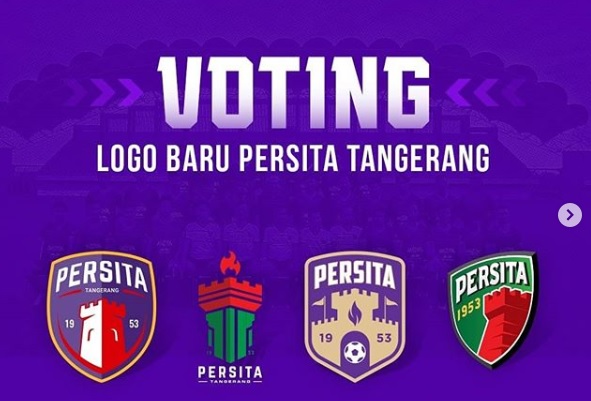 Ganti Logo, Persita Tangerang Ingin Lebih Modern dan Profesional