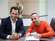 Franck Ribery Resmi Teken Kontrak Baru dengan Bayern Munchen