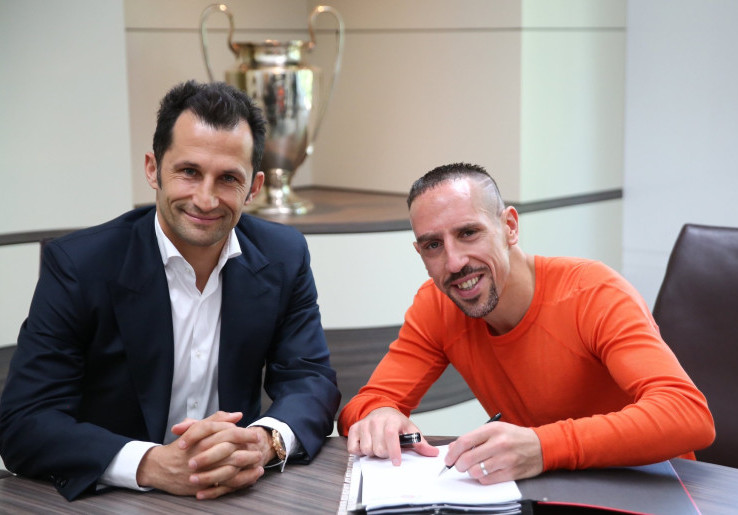Franck Ribery Resmi Teken Kontrak Baru dengan Bayern Munchen