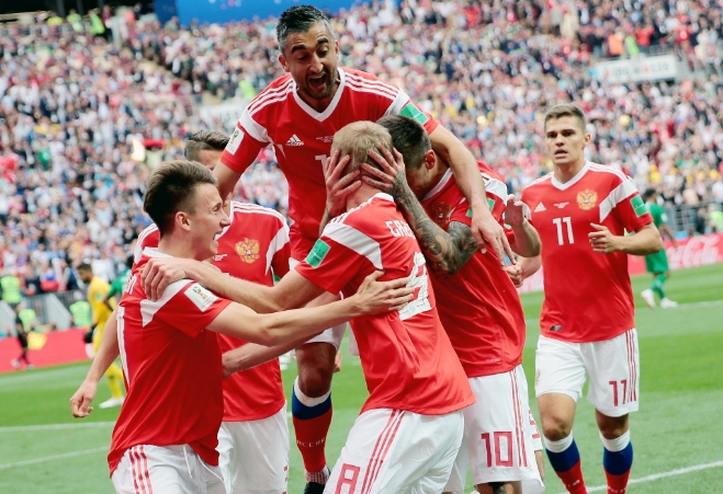 Arab Saudi Dibungkam 5-0, Mourinho: Rusia Jangan 'Kepedean'