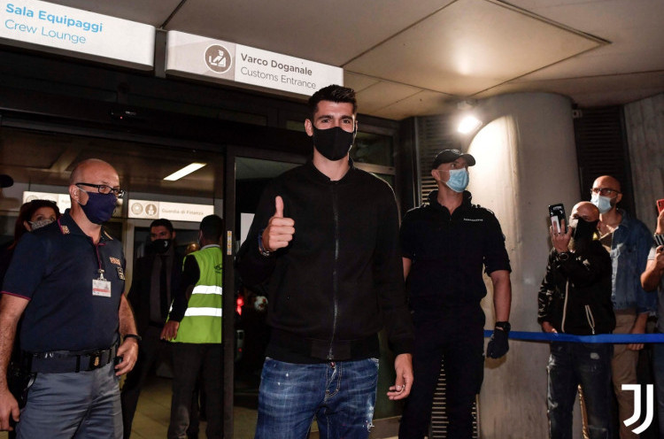 Sudah di Turin, Kapan Juventus Resmikan Kedatangan Alvaro Morata?