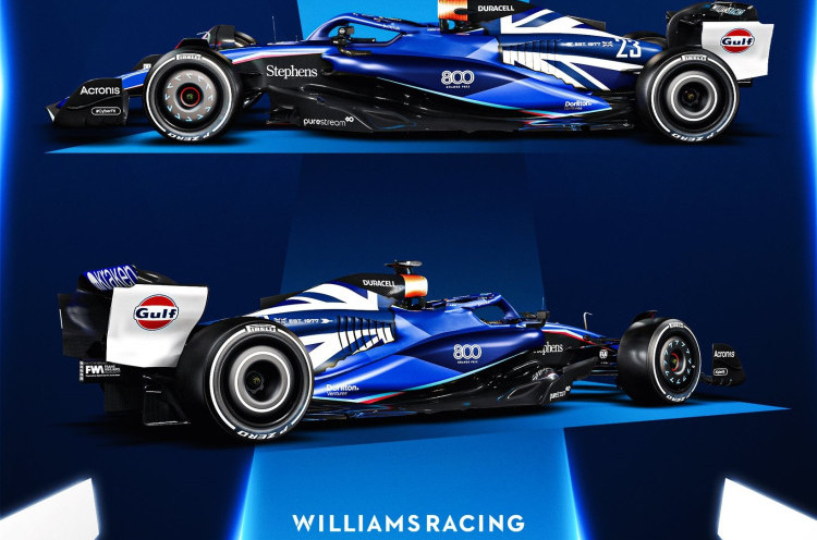 GP F1 Inggris, Williams Pasang Wajah Baru