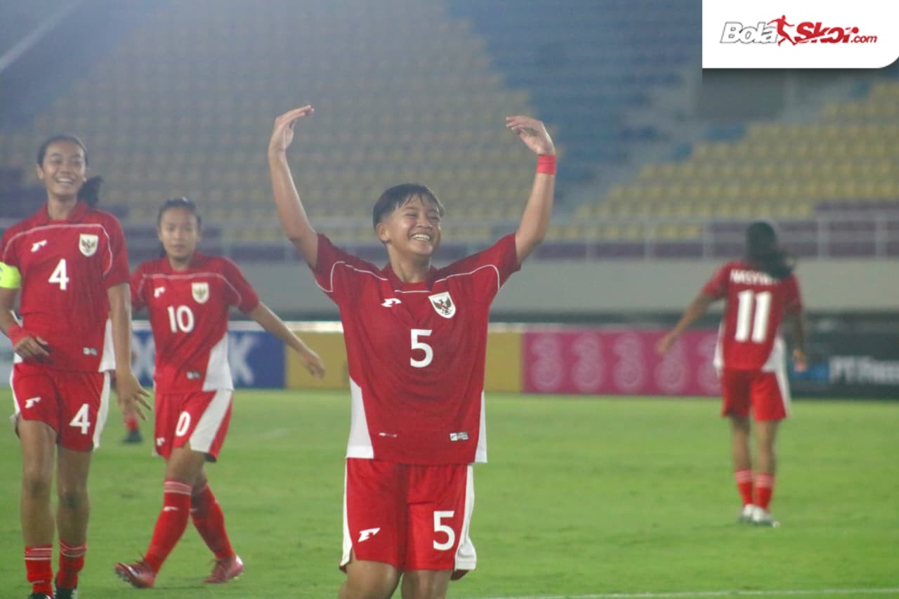 Timnas Putri Indonesia Hajar Timor Leste 6-0 di Manahan