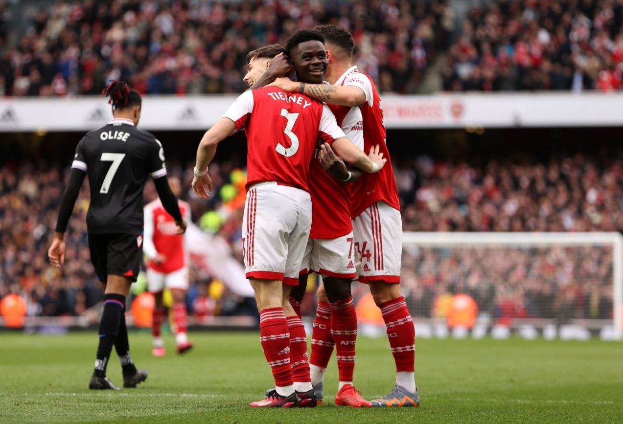 Arsenal 4-1 Crystal Palace: The Gunners Perlebar Jarak dengan Manchester City