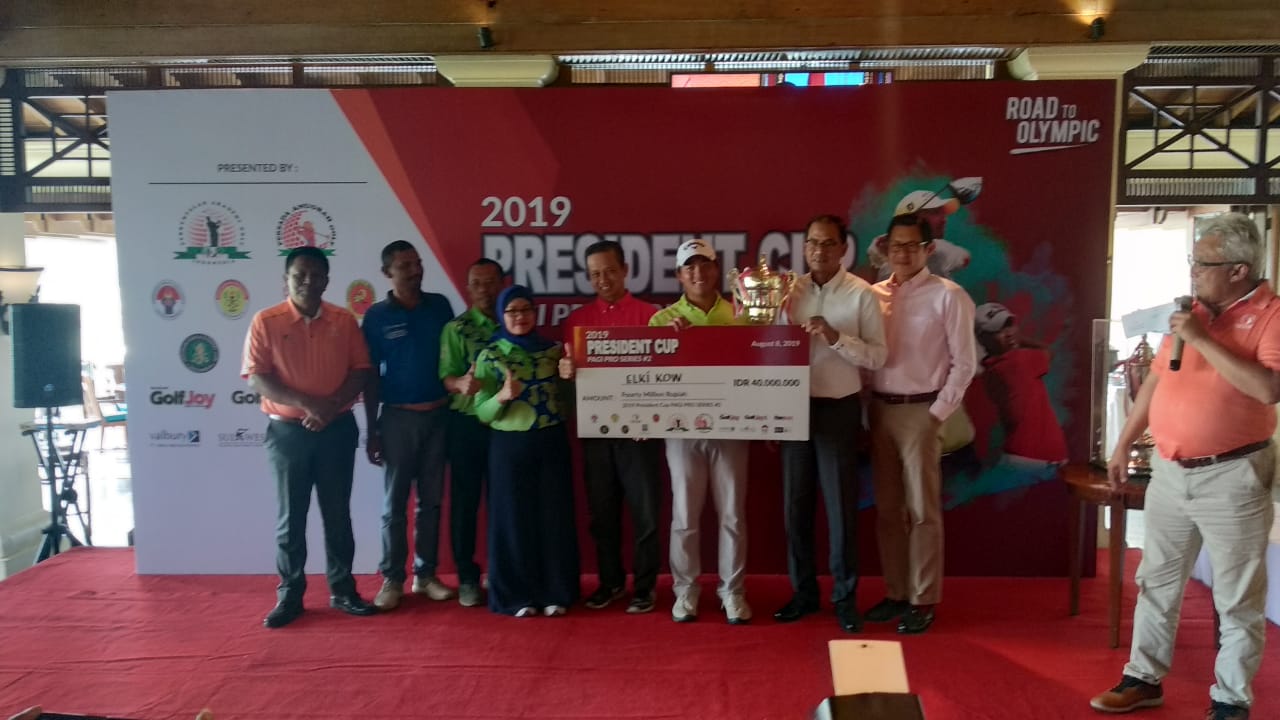 Pegolf Indonesia Berjaya di President Cup Seri Kedua