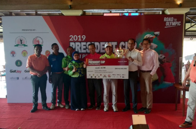 Pegolf Indonesia Berjaya di President Cup Seri Kedua