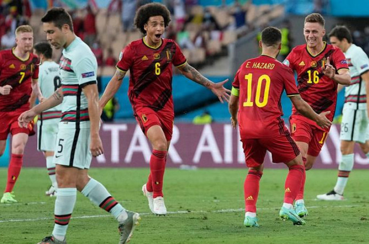 Piala Eropa 2020: Belgia Kalahkan Portugal dengan Cara Tak Biasa