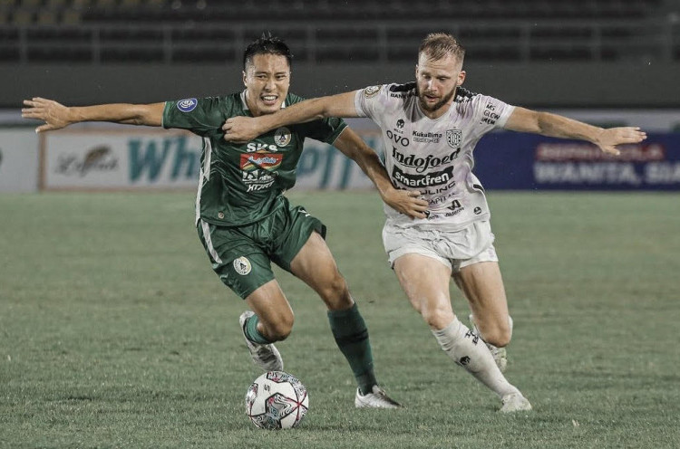 Hasil Liga 1: Bali United Kandaskan PSS, Tren Kemenangan Arema Dihentikan Persita