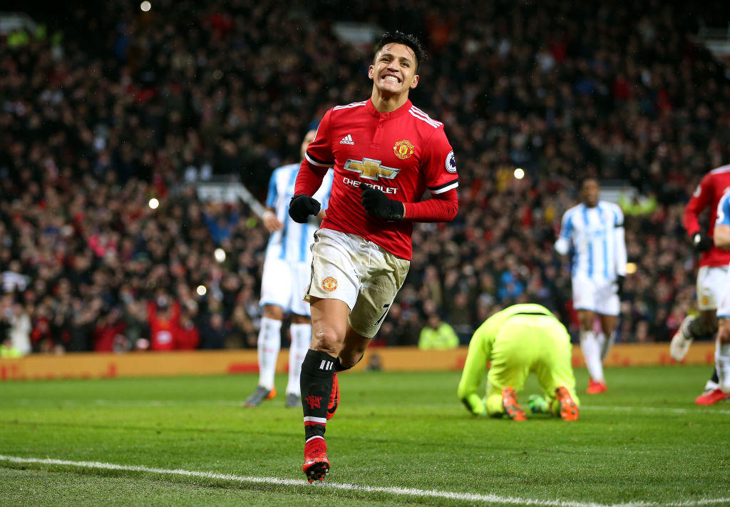 Manchester United 2-0 Huddersfield: Alexis Sanchez Cetak Gol Perdana