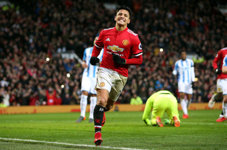 Manchester United 2-0 Huddersfield: Alexis Sanchez Cetak Gol Perdana 
