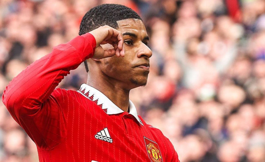 Bukan Lagi Pusing, Ini Arti Selebrasi Tunjuk Kepala Milik Marcus Rashford