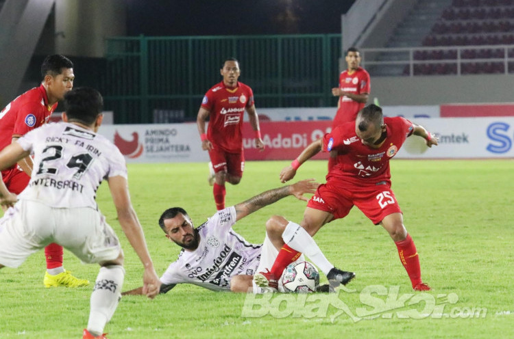 Kalah dari Bali United, Pelatih Persija Sempat Marah di Jeda Babak Pertama