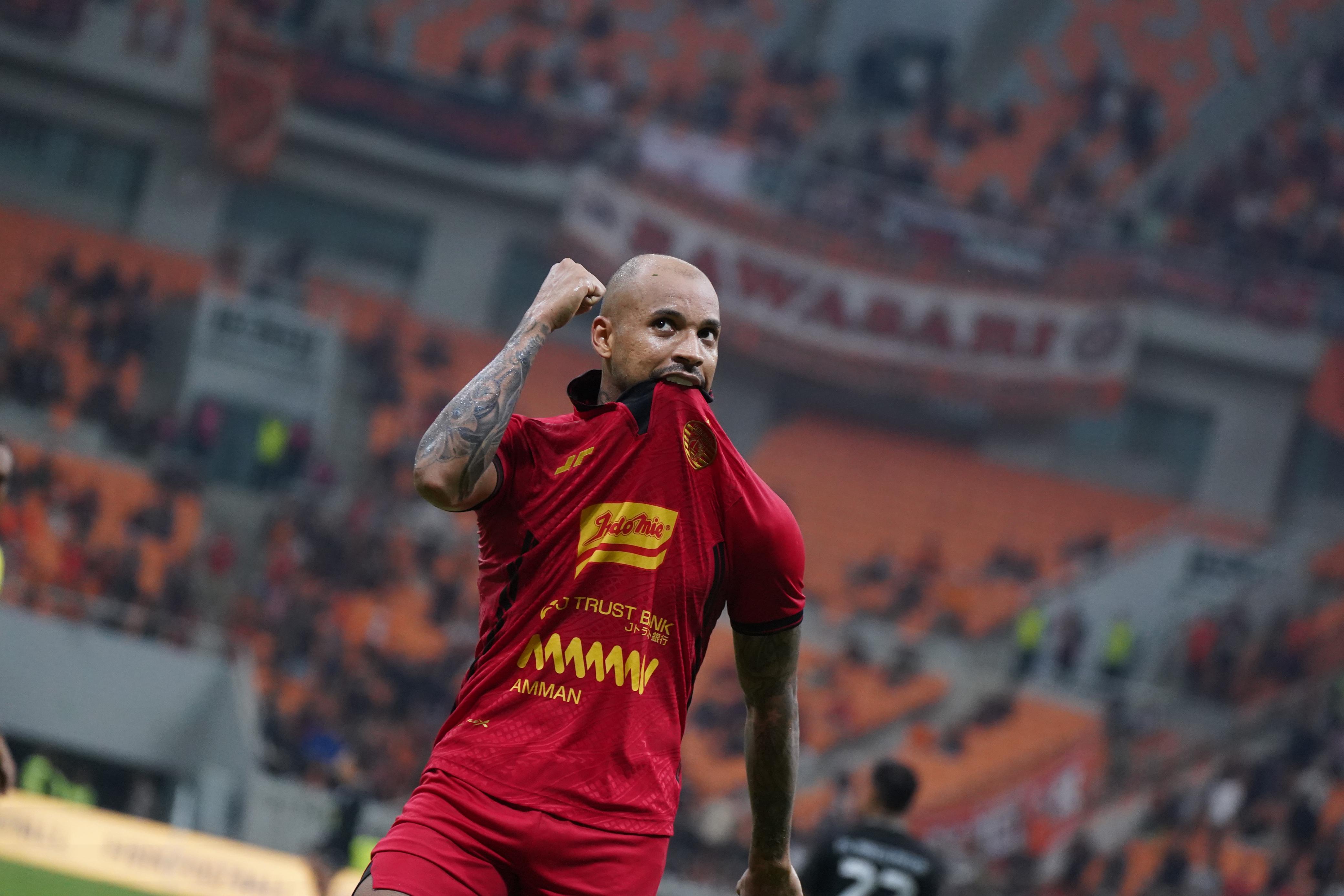 Hasil Liga 1 2024/2025: Gustavo Almeida Hattrick, Persija Jakarta Menang 3-0 atas Barito Putera di JIS
