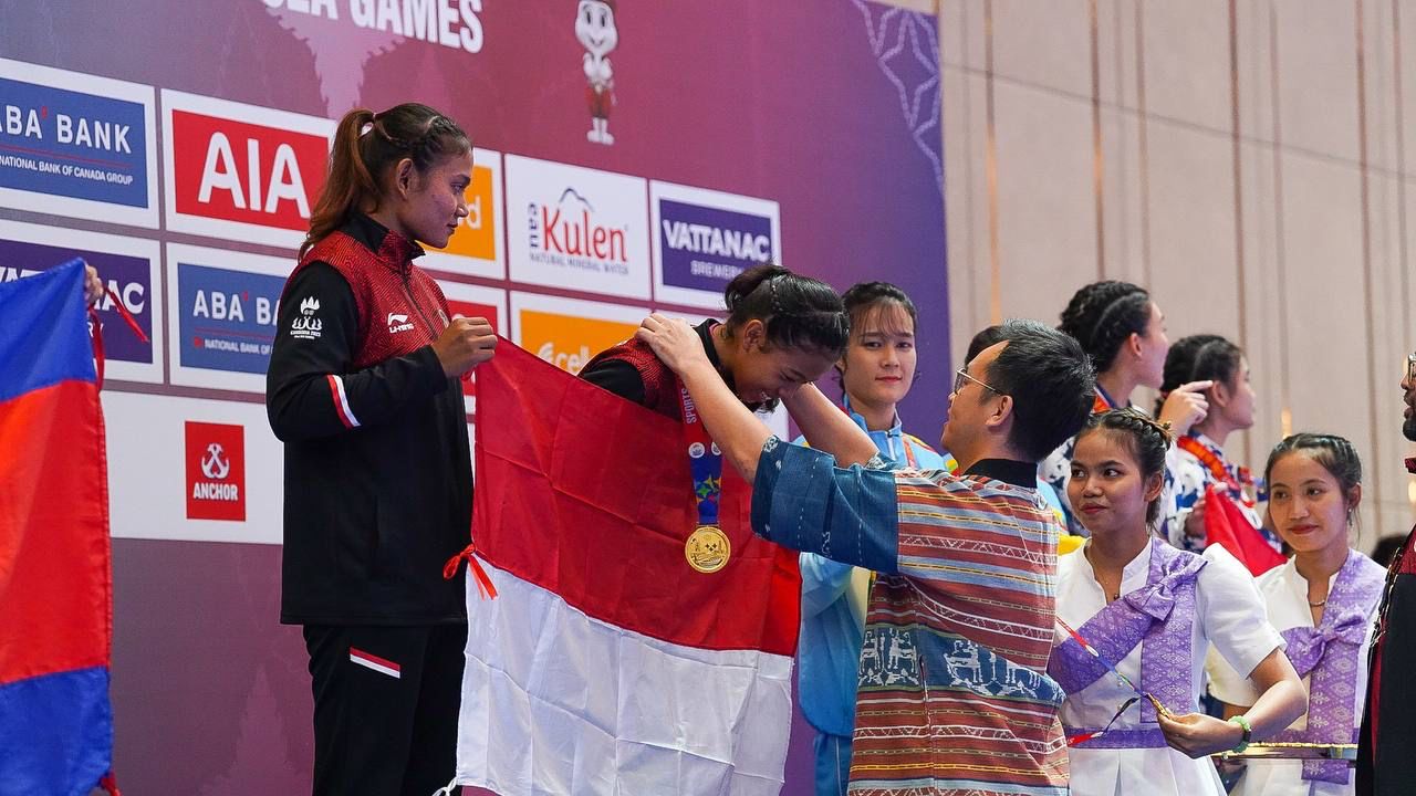 Peraih Emas Vovinam SEA Games 2023 Persembahkan Emas untuk Masyarakat Indonesia