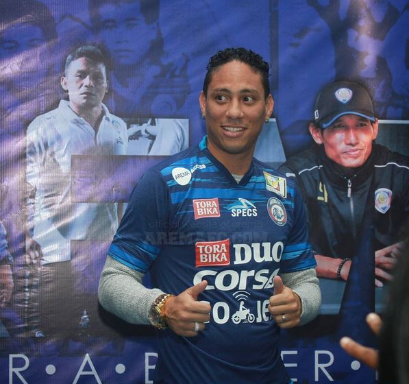 Juan Pino Resmi Jadi Marquee Player Arema FC