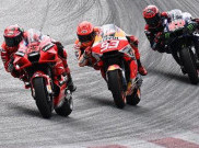 Bisa Kencang dengan Ban Aus, Quartararo Angkat Topi untuk Bagnaia