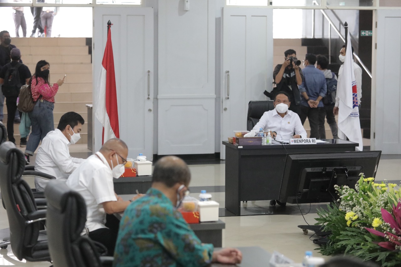 Pemain Timnas U-23 COVID-19, Menpora Minta PSSI Beri Fasilitas Kesehatan Terbaik