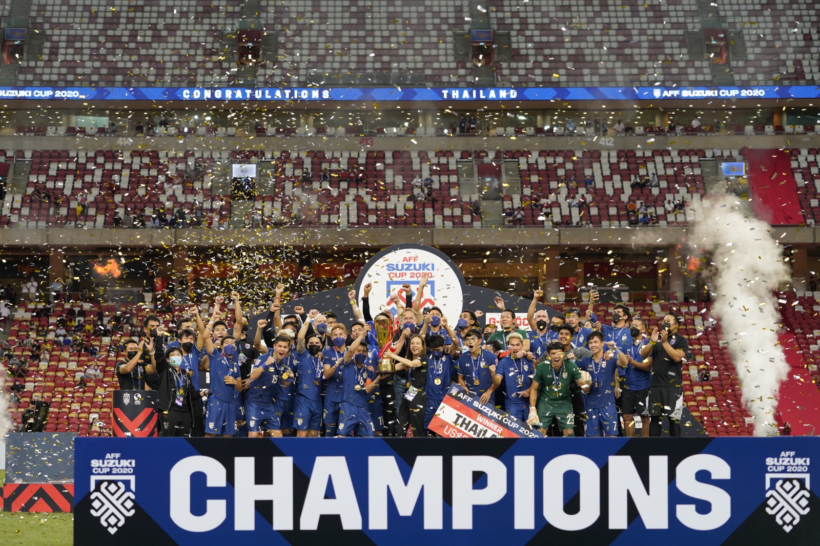 Sederet Fakta Menarik Usai Thailand Juara Piala AFF 2020