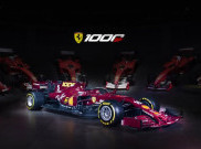Livery Spesial Ferrari untuk Balapan ke-1000 di F1