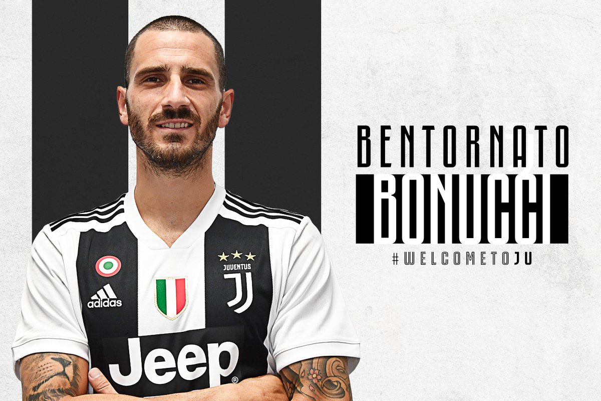 Leonardo Bonucci Resmi Kembali ke Juventus