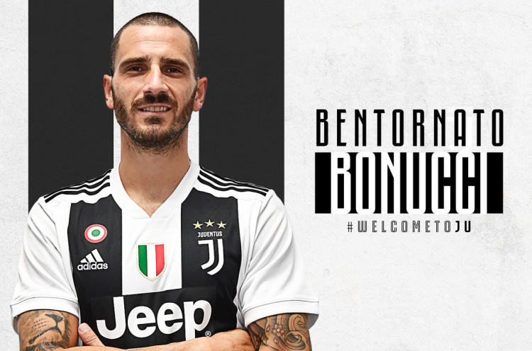 Leonardo Bonucci Resmi Kembali ke Juventus